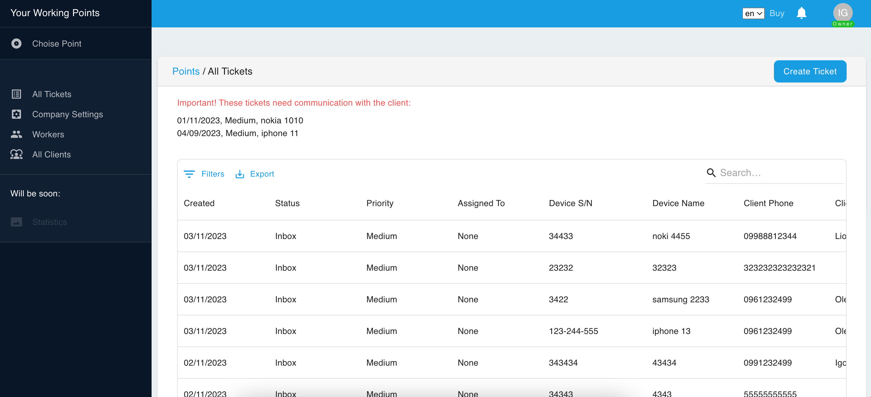 crm for service centers